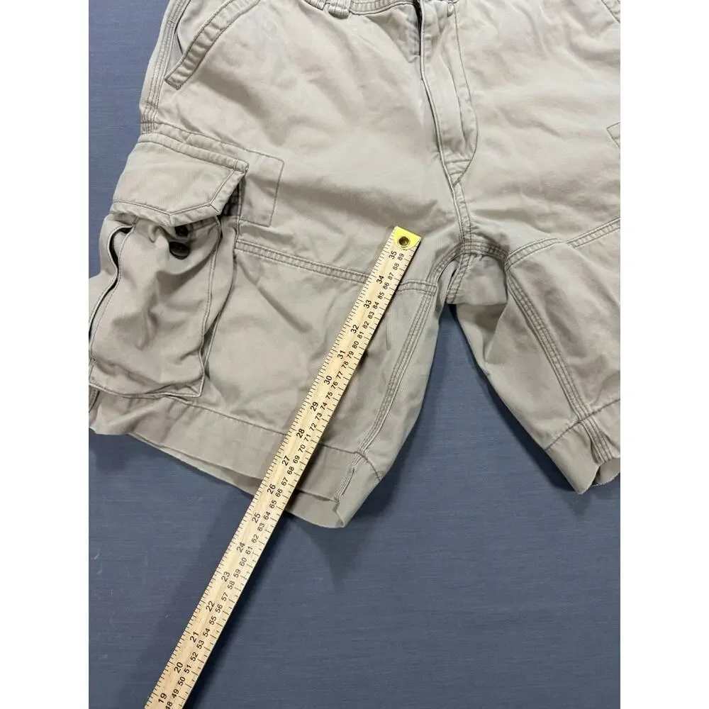 Polo Ralph Lauren Men’s 29 Khaki Classic Chino Cargo Shorts Cotton Utility